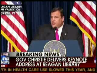 Watch Chris Christie Slams Obama Video