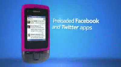 Watch Nokia C2-05 Slide Phone - Social Meets Style Video