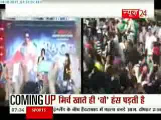 Watch Shah Rukh Promote 'RA.One' in Bhopal Video