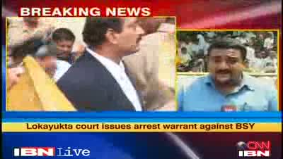 Watch K'taka - Arrest warrant issued against BS Yeddyurappa Video