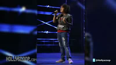 Watch Rachel Crow Sings - Mercy On The X-Factor Video