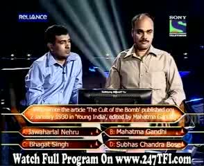 Watch Kaun Banega Crorepati (25th-October-2011) Part 3 Video