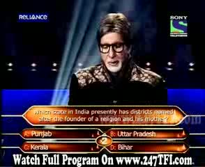 Watch Kaun Banega Crorepati 27th October 2011 Part 2 Video