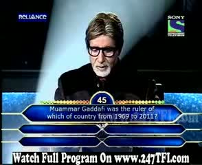 Watch Kaun Banega Crorepati 1st November 2011 Part 5 Video