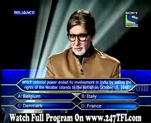 Watch Kaun Banega Crorepati 2nd November 2011 Part 4 Video