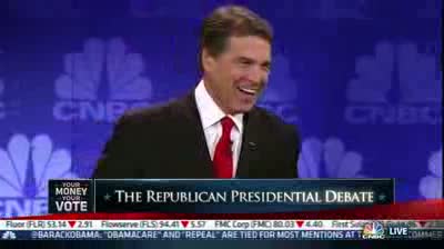 Watch Texas Gov. Rick Perry stumbles badly in Republican debate Video