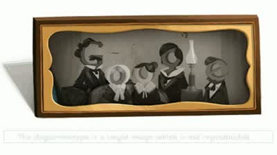 Watch Louis Daguerre Google doodle Video