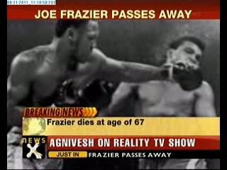 Watch Boxing legend Joe Frazier passes away Video