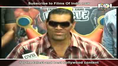 Watch Khali At The Launch Of A New WWE Card Game Video