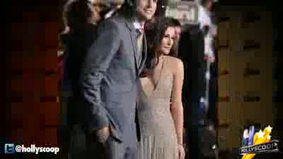 Watch Ashton Kutcher Flirts With Lea Michele on Red Carpet for New Year's Eve Video