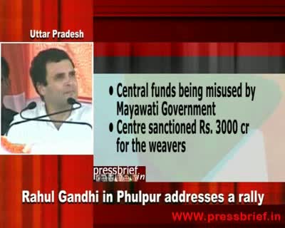 Watch Rahul Gandhi Uttar Pradesh is ruled by mafia and criminals Video