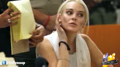 Watch Lindsay Lohan Wows the Judge, Miracles Do Happen Video