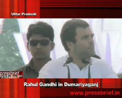 Watch Rahul Gandhi in Dumariyaganj, Uttar Pradesh, 25-11-2011 Video