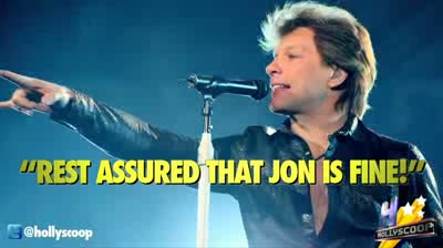 Watch Jon Bon Jovi Jokes About Death Rumors Video