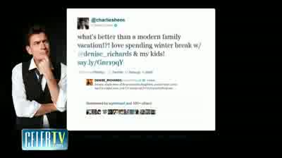 Watch Charlie Sheen Vacations with Ex Denise Richards and Kids Video