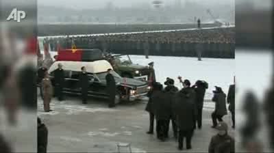 Watch North Korea Funeral Procession Video