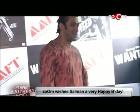 Watch Salman Khan celebrates his 47th birthday Video