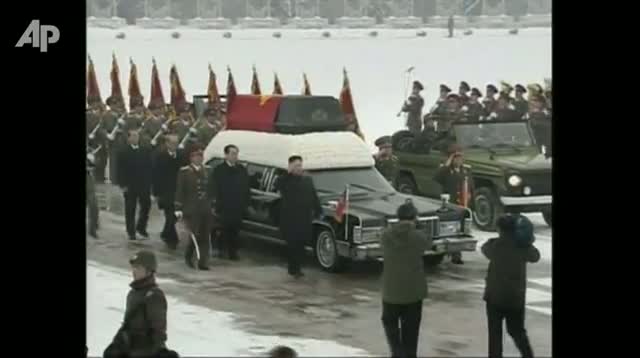 Watch Heir Leads Funeral of Kim Jong Il Video