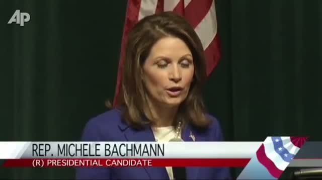 Watch Bachmann Compares Herself to Margaret Thatcher Video