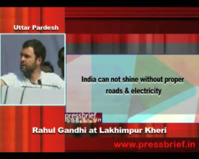Watch Rahul Gandhi at Lakhimpur kheri (U.P), 27th December 2011 Video