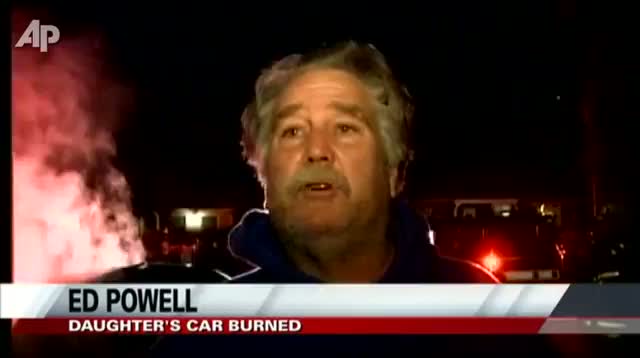 Watch More Car Fires Hit LA on New Years Video