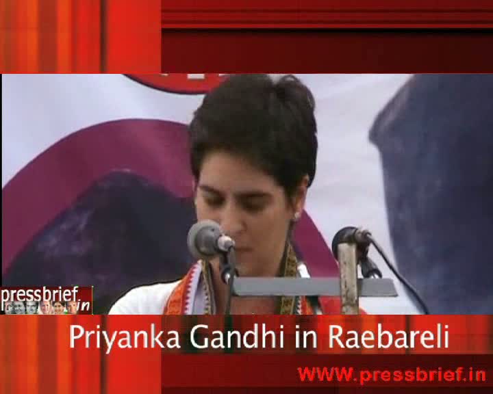 Watch Priyanka Gandhi Vadra in Raebareli,23.03.09 Video