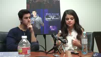 Watch SELENA GOMEZ - DAVID HENRIE ON THE END OF WIZARDS Video