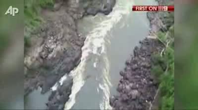 Watch Bungee Cord Snaps, Woman Survives Video