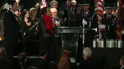 Watch Giffords Leads Pledge of Allegiance Video