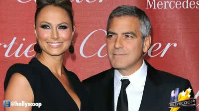 Watch George Clooney Keeps Stacy Keibler Locked Up Video