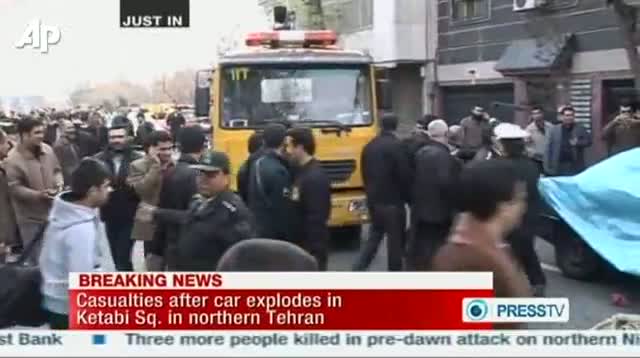 Watch Deadly Blast Kills Professor in Iran Video