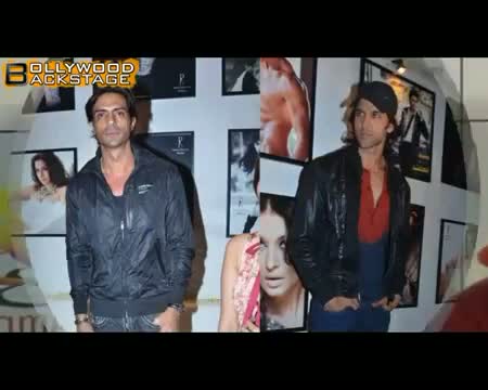 Watch Hrithik Roshan and Arjun IGNORE Shahrukh Khan! Video
