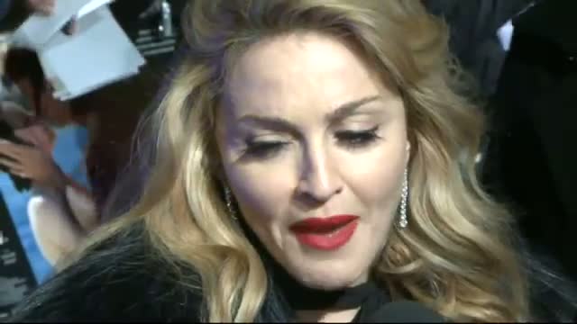 Watch Madonna speaks about her very high standards at W.E. premiere, London Video