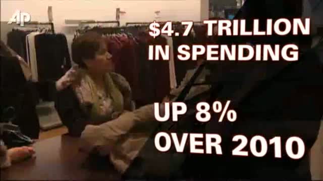 Watch Consumers Spent at Record Levels in 2011 Video