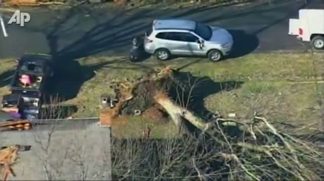 Watch Possible Tornado Injures 15 in N.C. Video