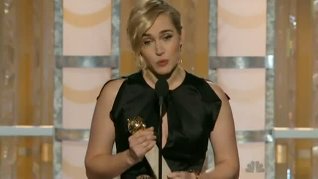 Watch GOLDEN GLOBES - Kate Winslet wins best actress in mini-series Video