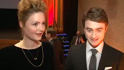 Watch Daniel Radcliffe and Holliday Grainger on the Baftas Video