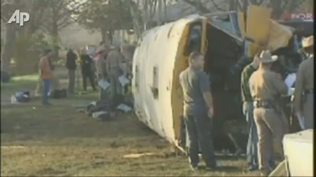 Watch School Bus Crash Sends 32 to Hospital Video