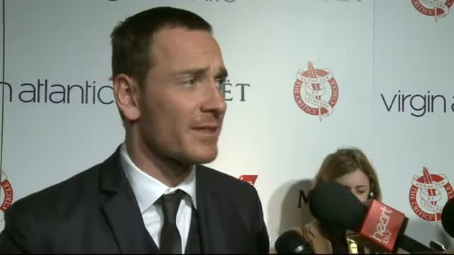 Watch Michael Fassbender accepts award for Best British Actor Video