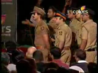 Watch Colors Screen Awards - Shahids Singham style entry Video