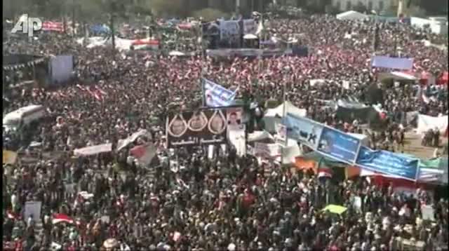Watch Egyptians Mark Uprising Anniversary Video