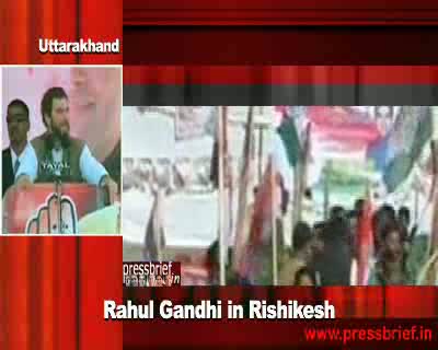 Watch Rahul Gandhi in Rishikesh, Uttarakhand Video