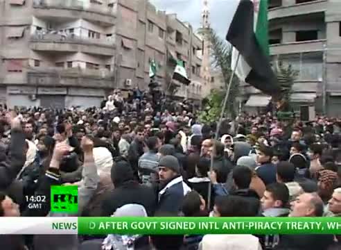 Watch Free Syrian Army claims Damascus suburb after fierce fighting Video