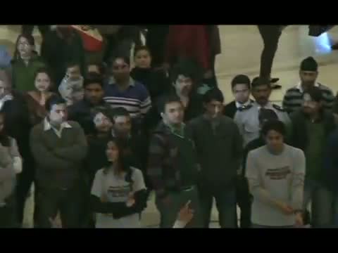 Watch Dish sawaar hai - Flash Mob Delhi Video