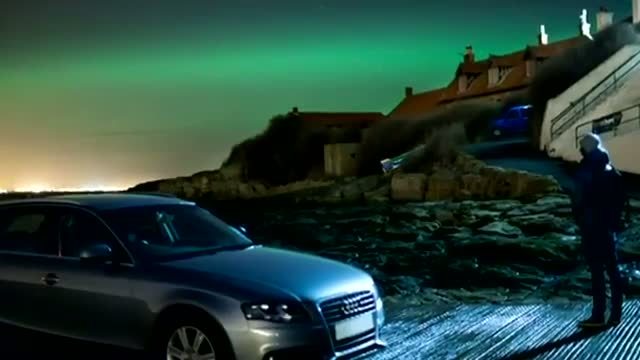 Watch Northern Lights - The Aurora Borealis visible over northern England and Scotland Video