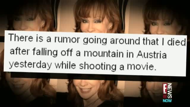 Watch Reba McEntire Slams Death Rumor Video
