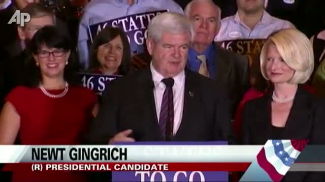 Watch Romney Wins Big in Florida, Routing Gingrich Video