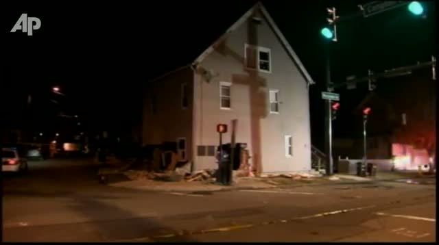 Watch SUV Slams Into Conn. House, Pins Sleeping Man Video