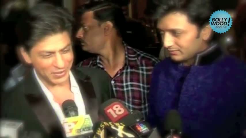 Watch Shah Rukh Khan - I will not tell anything about the patch up Video