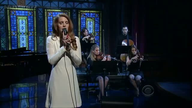 Watch Lana Del Rey - Video Games - (HD) David Letterman 02-02-12 Video